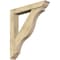 Ekena Millwork Funston Traditional Rough Sawn Bracket w/ Offset Brace, Douglas Fir, 6"W x 36"D x 40"H BKT0604X36X40FST01RDF - alternate 1